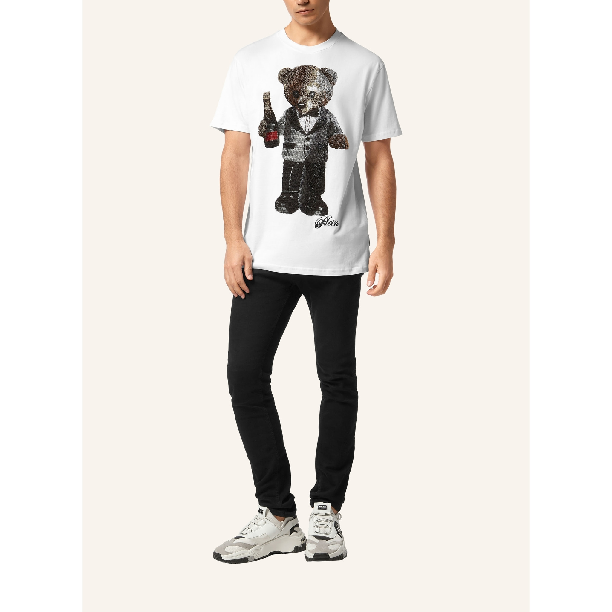PHILIPP PLEIN T-shirt girocollo a maniche corte TEDDY