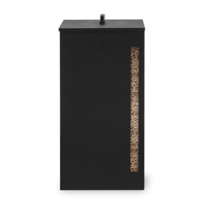 Réservoir à granules et pellets noir 45kg