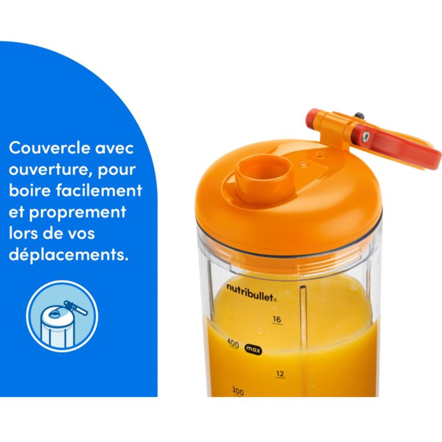Blender NUTRIBULLET FLEX - Orange NBP013OR