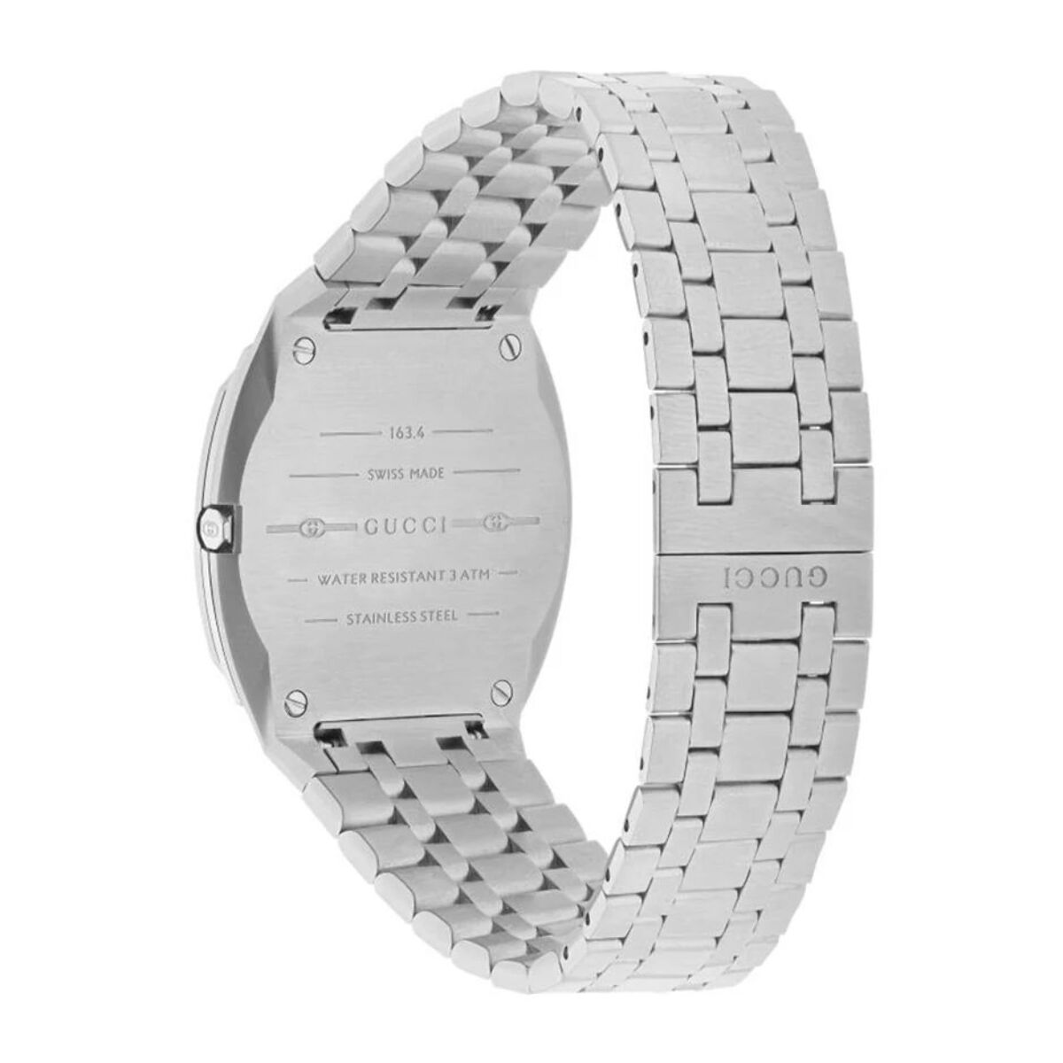 Reloj Gucci YA163407 Unisex Analogico Cuarzo con Correa de Acero inoxidable