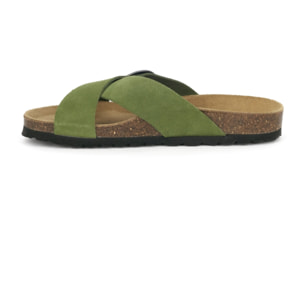 SANDALIA JÁVEA BABUNKERS VERDE