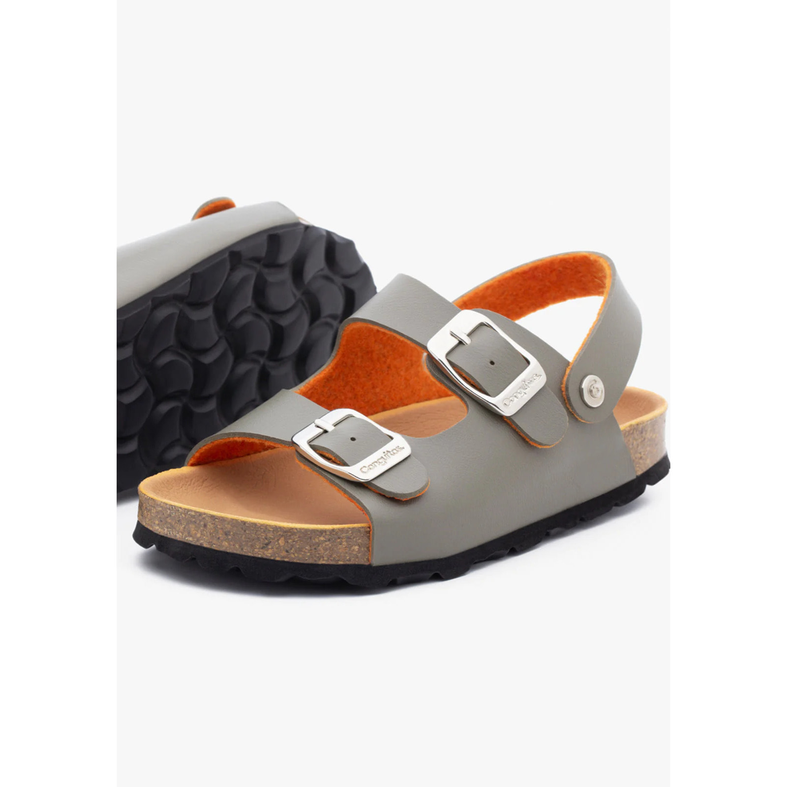 Sandali Bio in similpelle color  per ragazzi