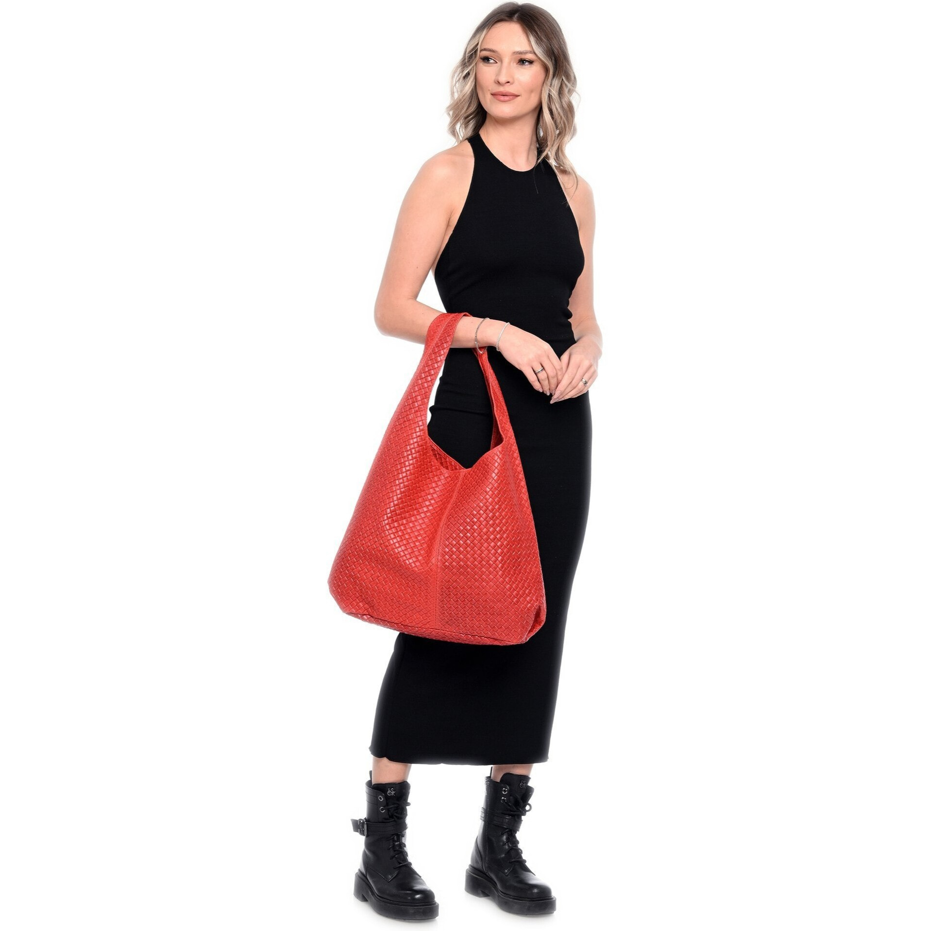 Shopper Anna Luchini Rosso