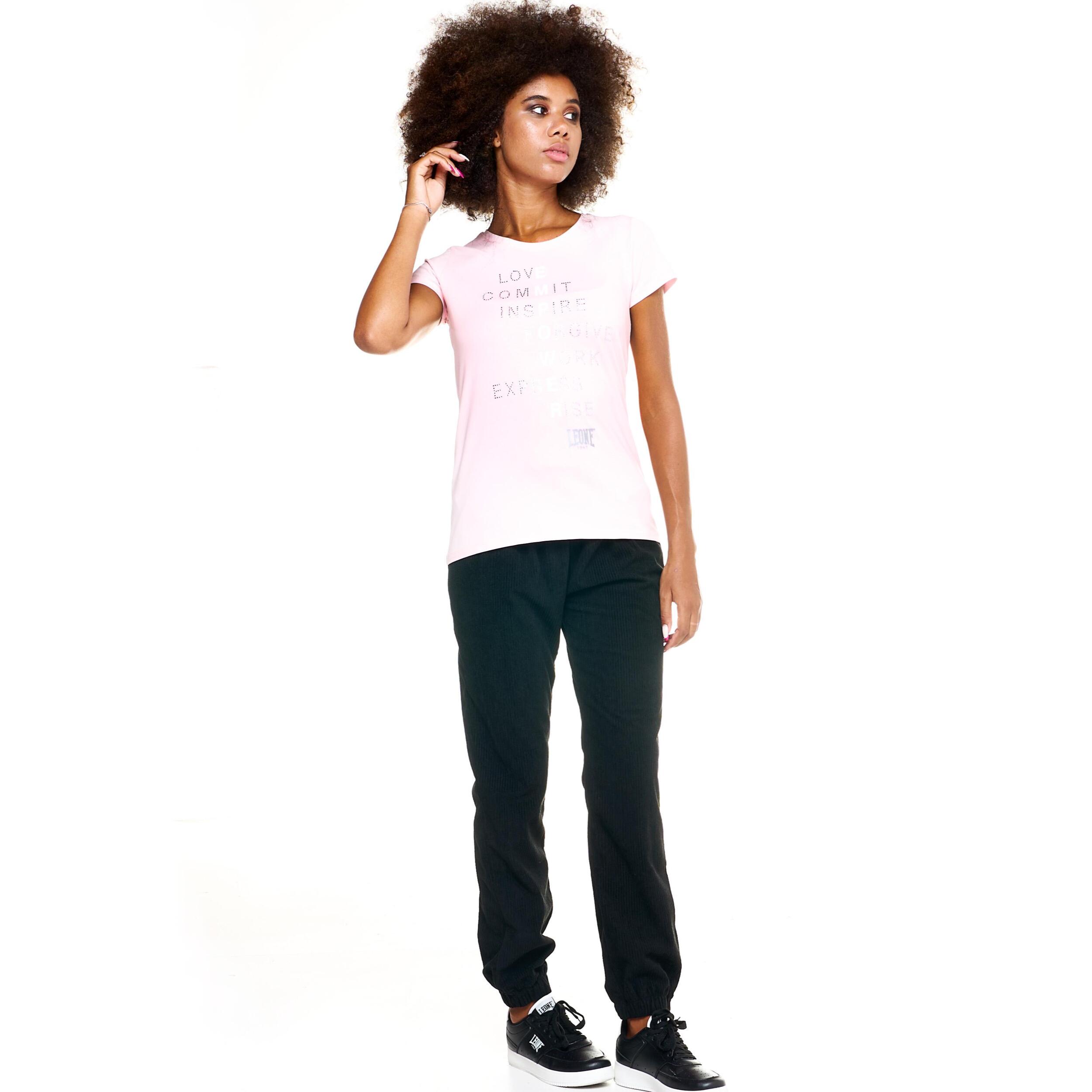 T-shirt Leone donna con maniche corte Leisure