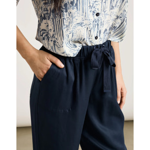 Pantalón Jogger Largo Azul Marino - Axelio