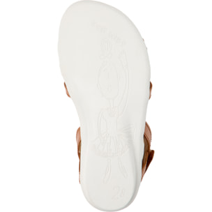 Sandalias - CAMPER Right - Marron - Cuero liso