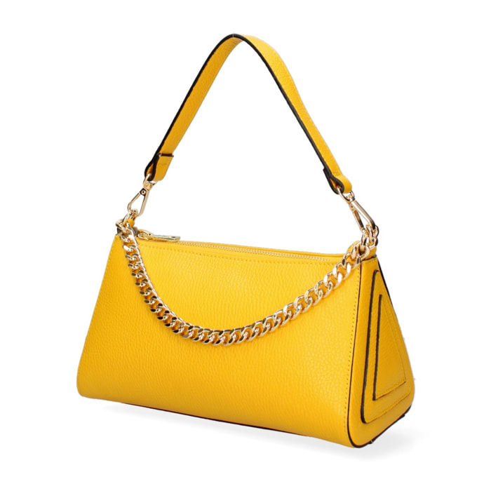 Borsa a mano da donna Made in Italy - Modello Seraphina Elite - 100% pelle - 26.0 x 14.0 x 12.0 cm