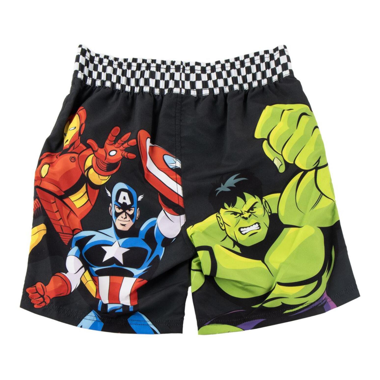 Bermuda Baño Marvel - Color Negro
