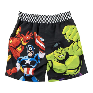 Bermuda Baño Marvel - Color Negro