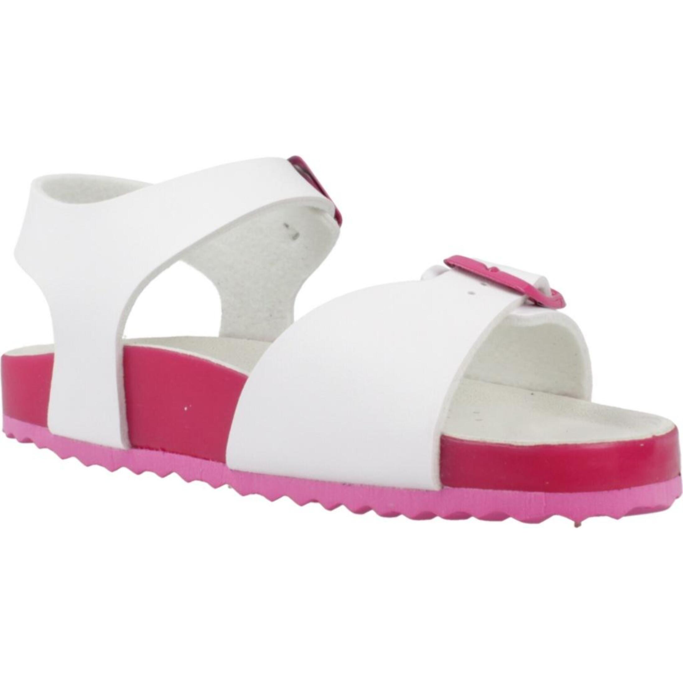 Sandalias Niña de la marca GEOX  modelo J ADRIEL GIRL BLANCO