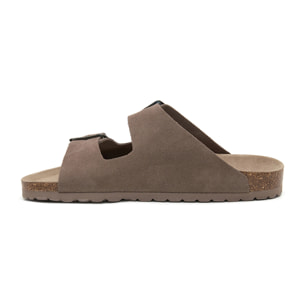SANDALIA BABUNKERS MARRON