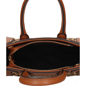 Borsa a mano da donna Made in Italy - Modello Oriana Plus - Vera pelle - 8.5 x 11.5 x 4.0 cm