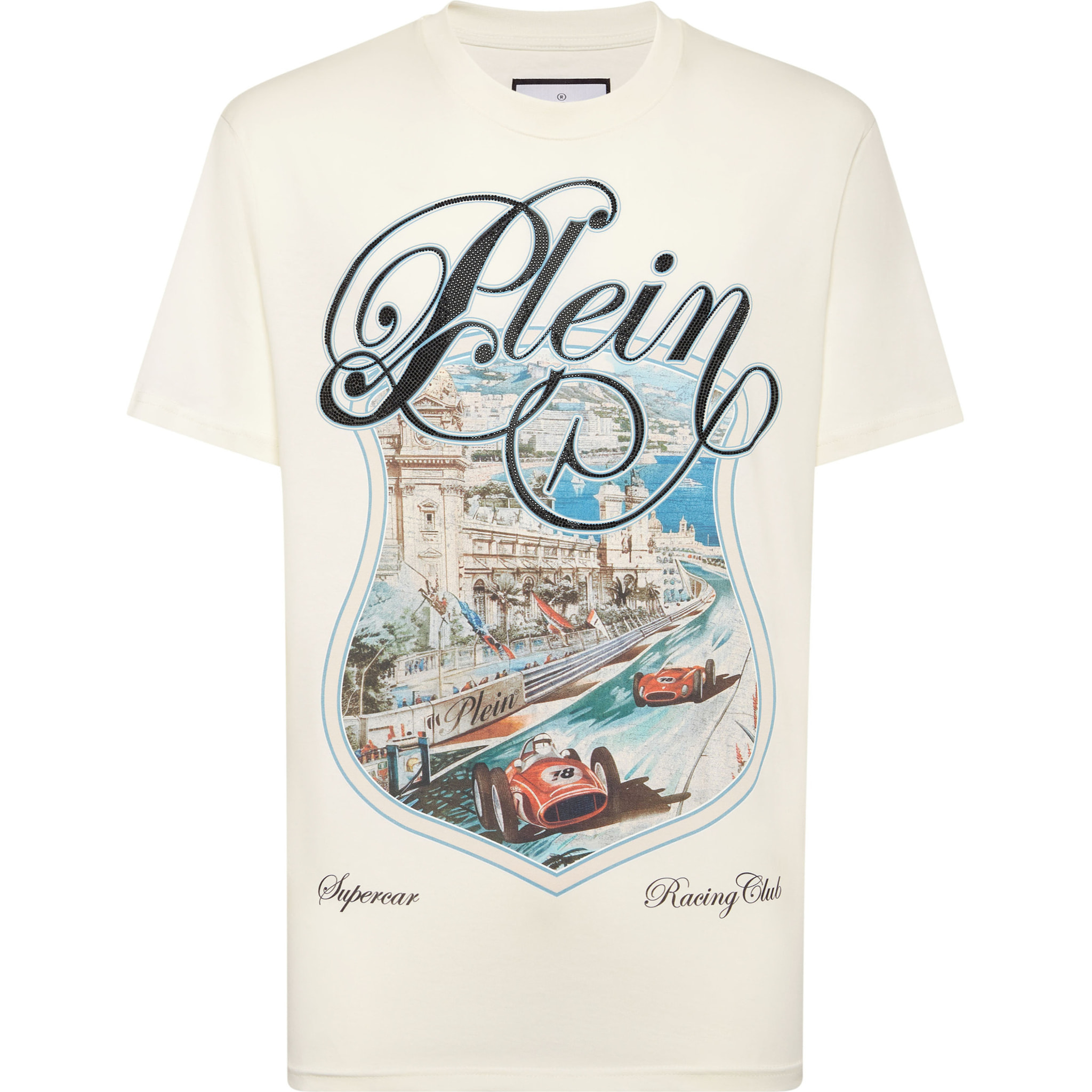 PHILIPP PLEIN Camiseta Cuello Redondo RACING