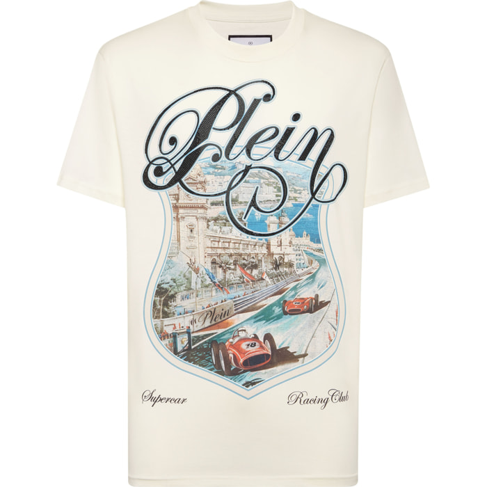 PHILIPP PLEIN Camiseta Cuello Redondo RACING