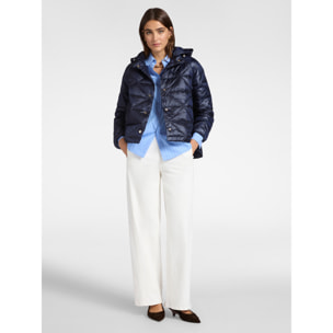 Elena Mirò - Chaqueta ligera acolchada de plumón - Azul