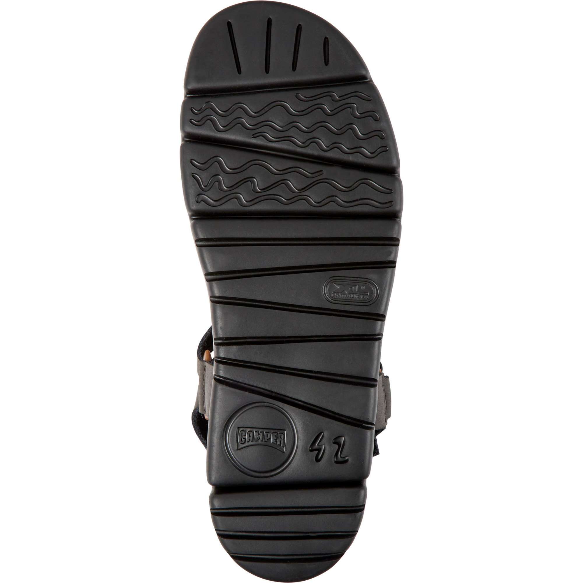 Sandalias - CAMPER Oruga - Marron - Piel de ante