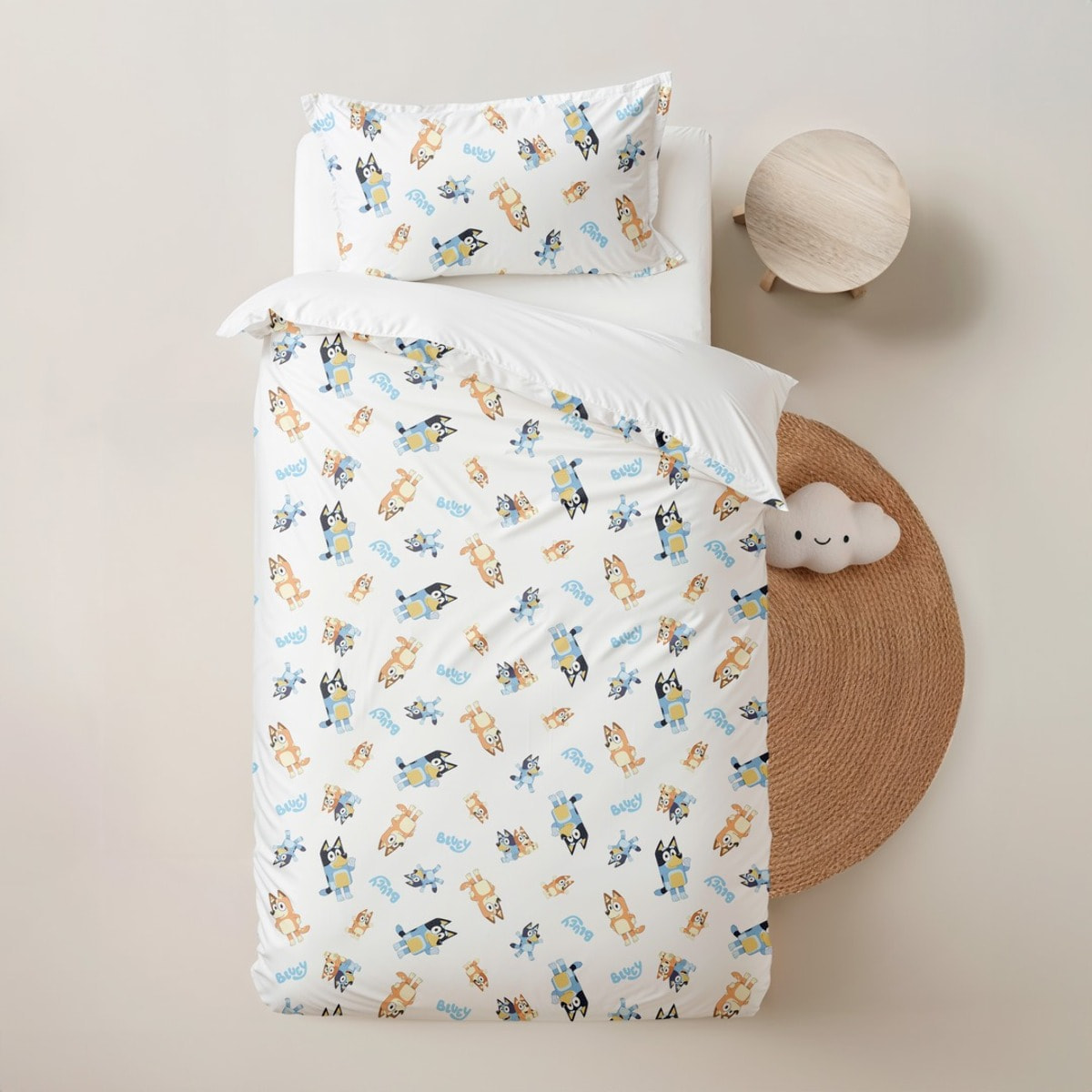 Funda nordica BLUEY + funda almohada 65x65