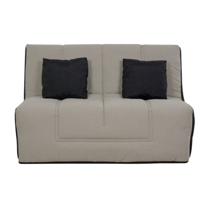 Banquette BZ HOUSTON 140 x 190, coton gris