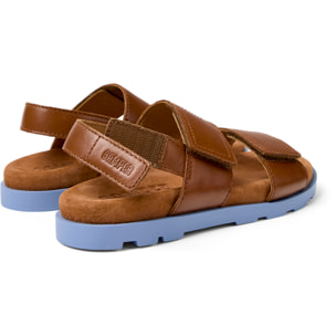 Sandalias - CAMPER Brutus - Marron - Cuero liso