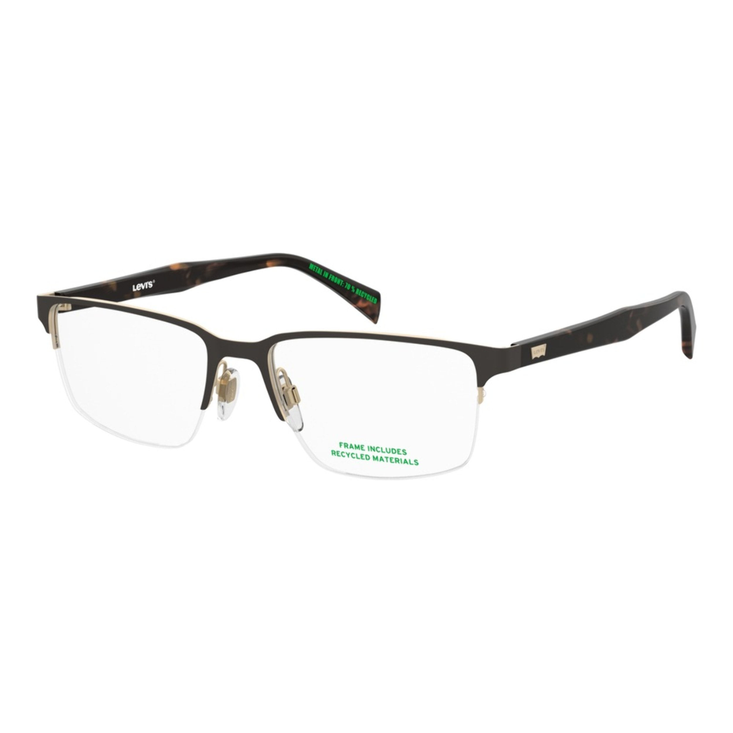 Gafas de Vista Levi's LV 5098 I46 de Metal Hombre 55 mm