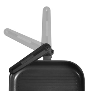 Grill antiadhésif 28 cm manche repliable