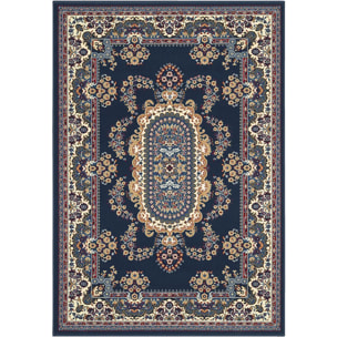 Tappeto Orientale Stile Persiano Blu