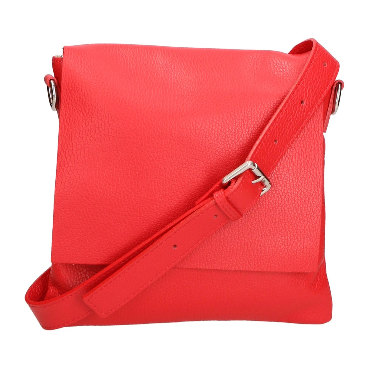 Borsa a tracolla da donna - Modello Gemma - Vera pelle - 25.5 x 23.5 x 1.0 cm