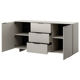 Canterbury - buffet bas - beige - 3 tiroirs et 2 portes - 180 cm - Beige
