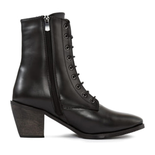 Stivaletto con tacco Donna colore Nero