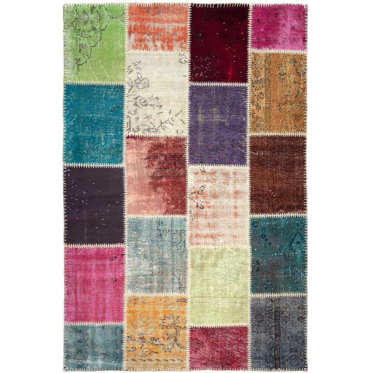 Tapis salon et chambre fait main en laine motif traditionnel