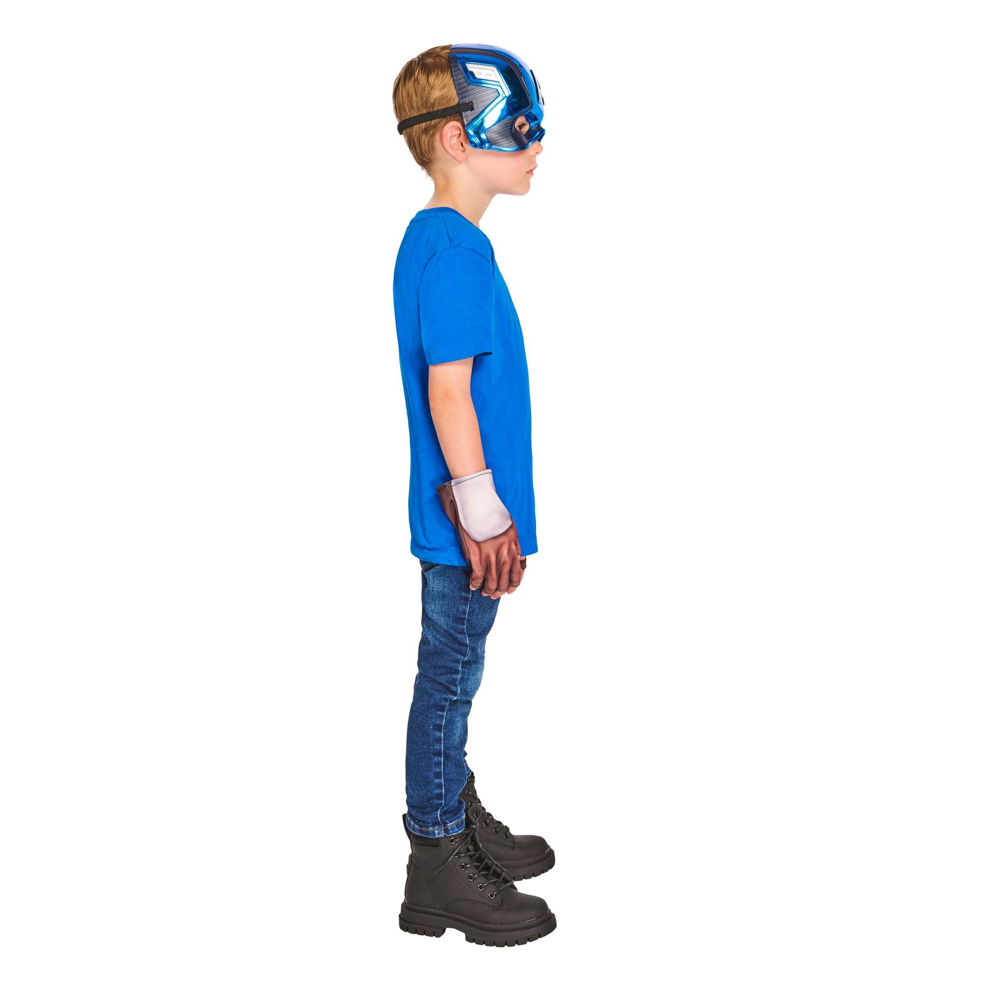 SET ACCESORIOS CAPITAN AMERICA INF