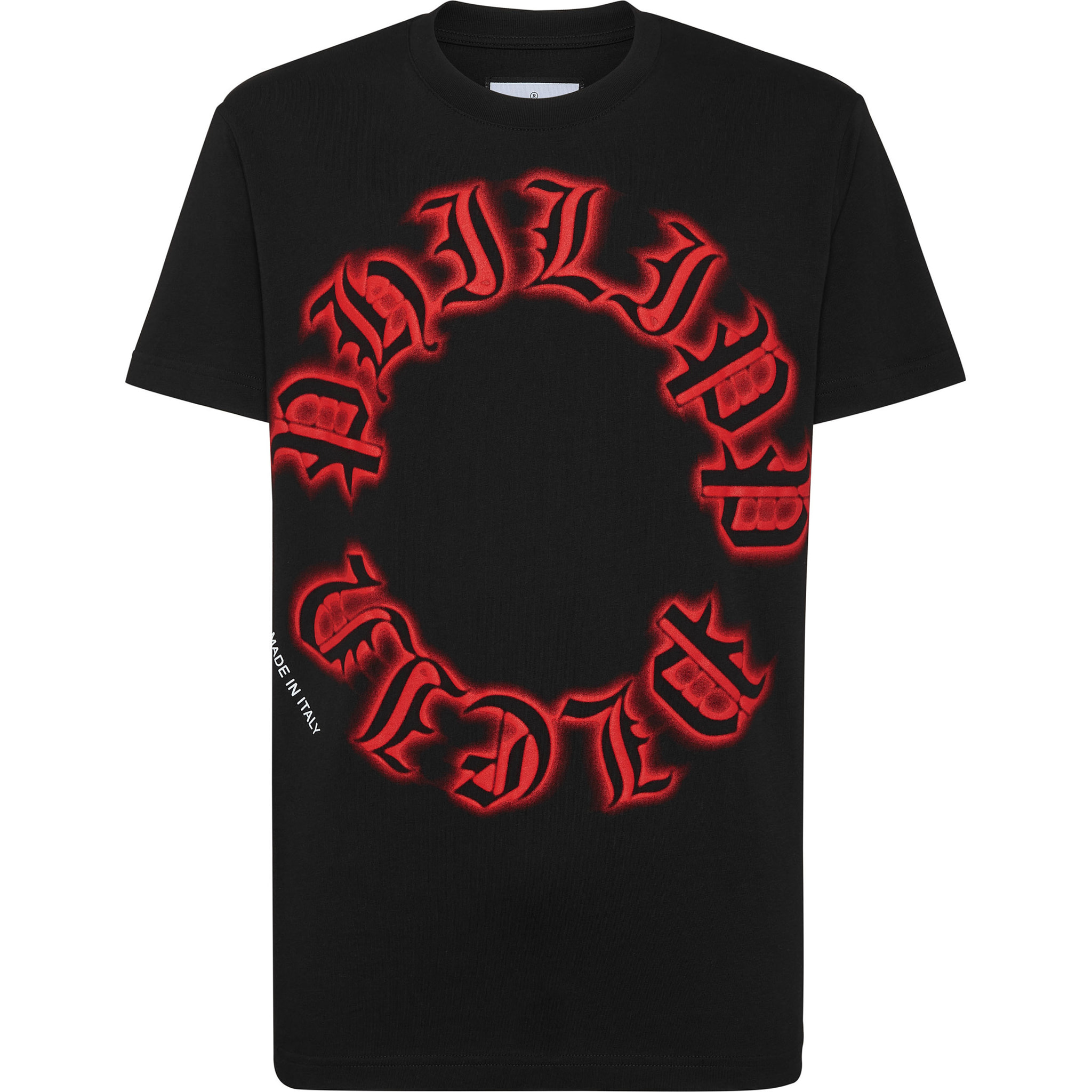 PHILIPP PLEIN T-Shirt Round Neck GOTHIC PLEIN