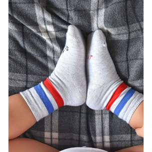 Mini - Calcetines "Somos un gran equipo" Azul talla 23-26