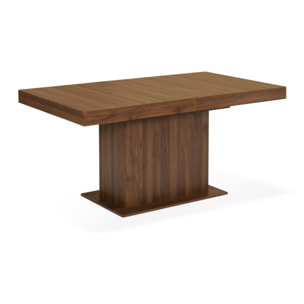 Tables à manger extensibles Tania - Bois noyer