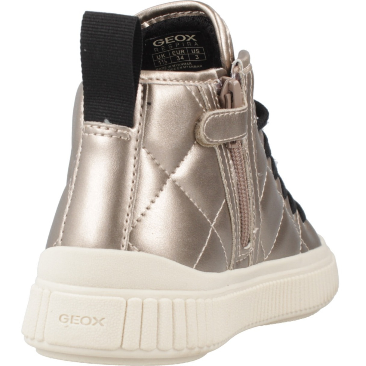 Zapatillas Niña de la marca GEOX  modelo J LAQUINNY GIRL ORO