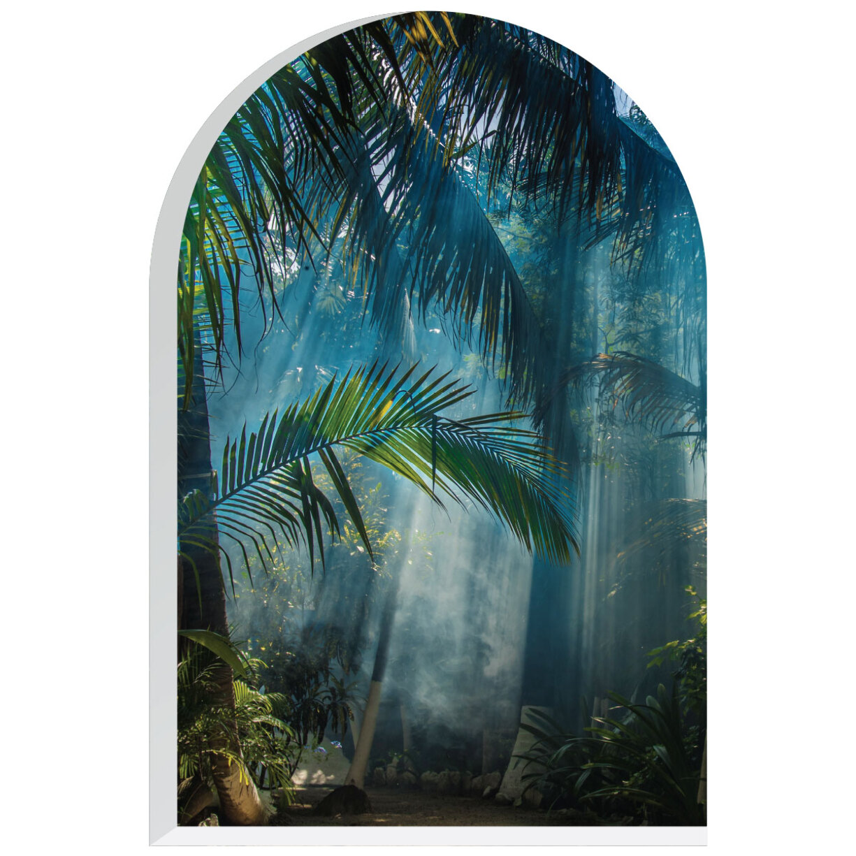 Papier peint intissé pré-encollé fresques géantes - ARCHE JUNGLE MYSTÉRIEUSE