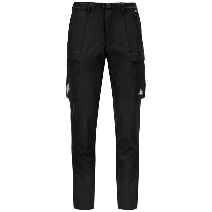 Kappa - Pantalones Hombre Negro - 3CENTO 308