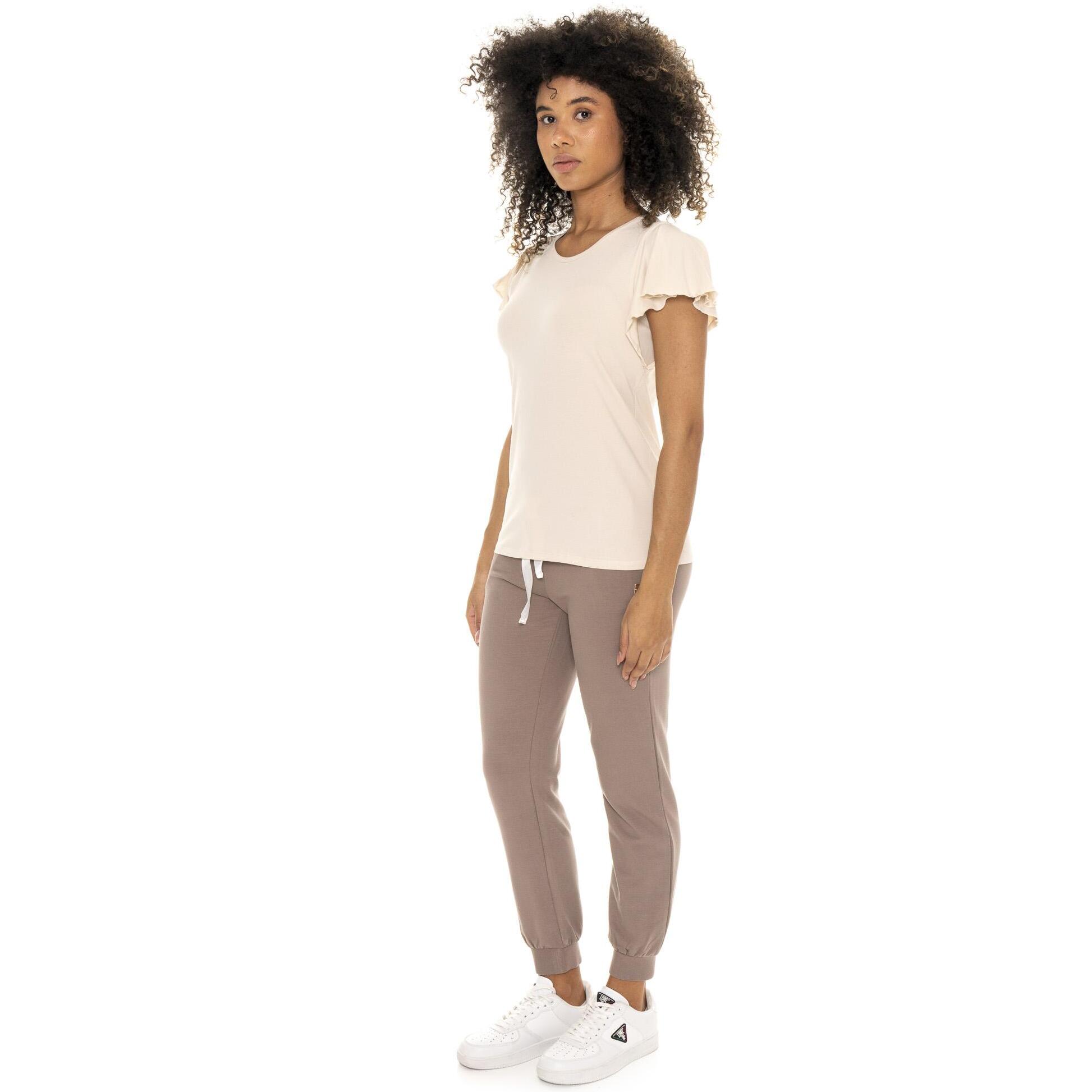 T.shirt donna a manica corta Leone 1947 Chic Tones