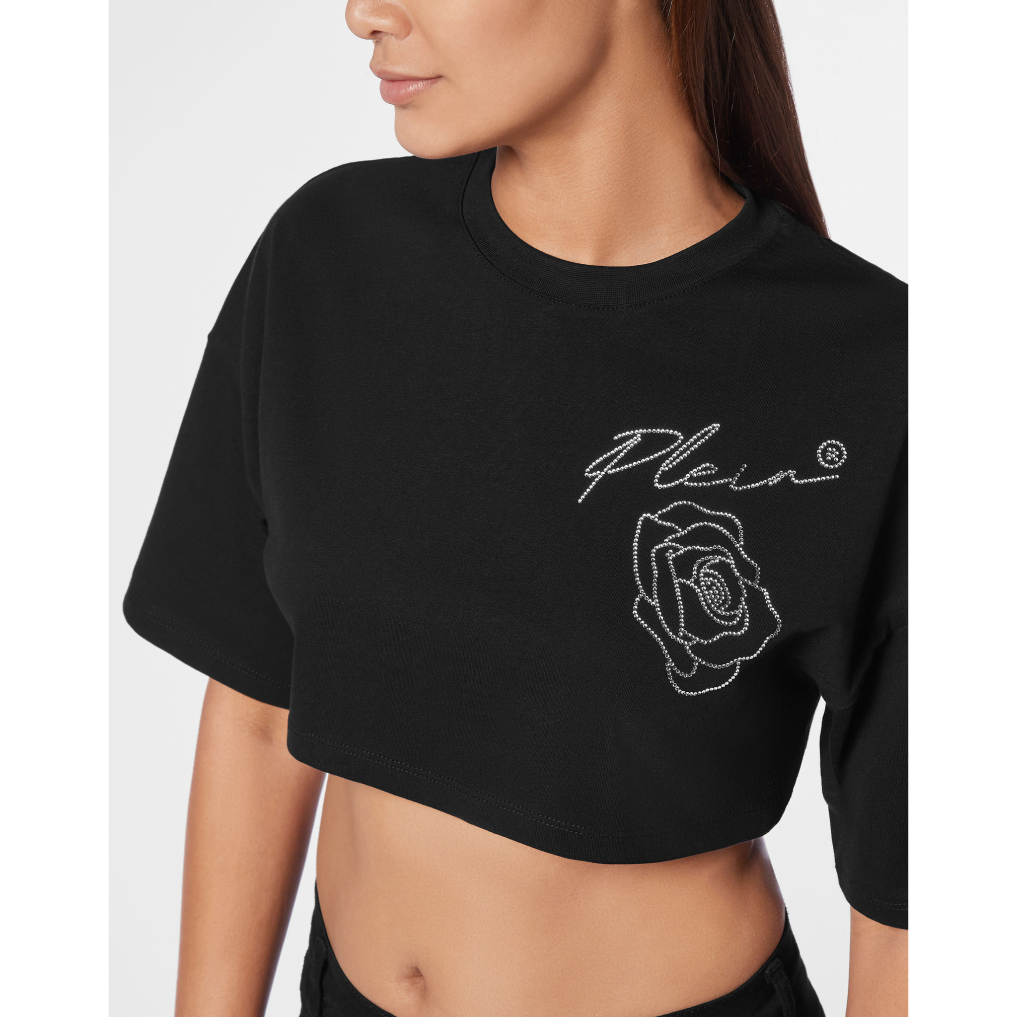 PHILIPP PLEIN Camiseta Cuello Redondo ROSES