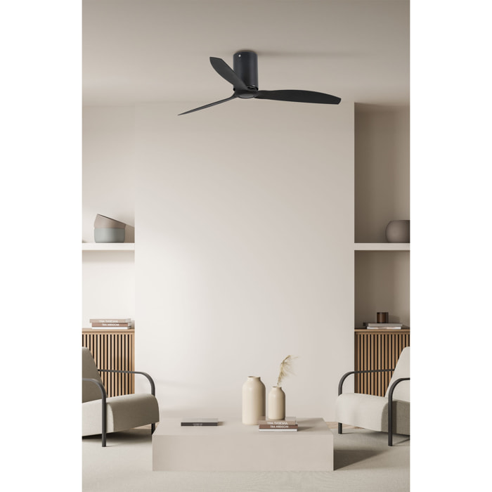 MINI TUBE FAN M Ventilatore a soffitto nero opaco
