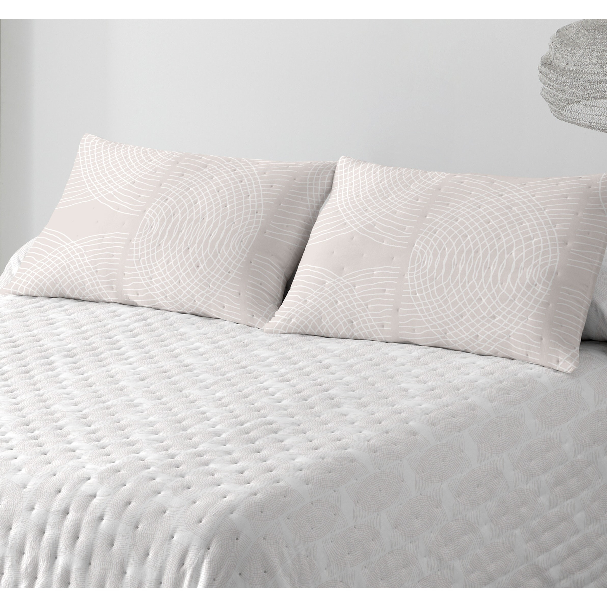 COLCHA SUAVE REVERSIBLE DN NAHIA BEIGE