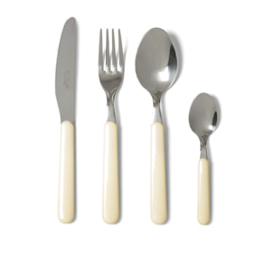 Servizio 24 posate Excelsa – Fashion, Acciaio Crema