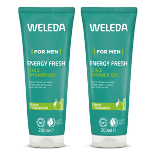 WELEDA - DUO Douche Homme Energy Fresh 3en1