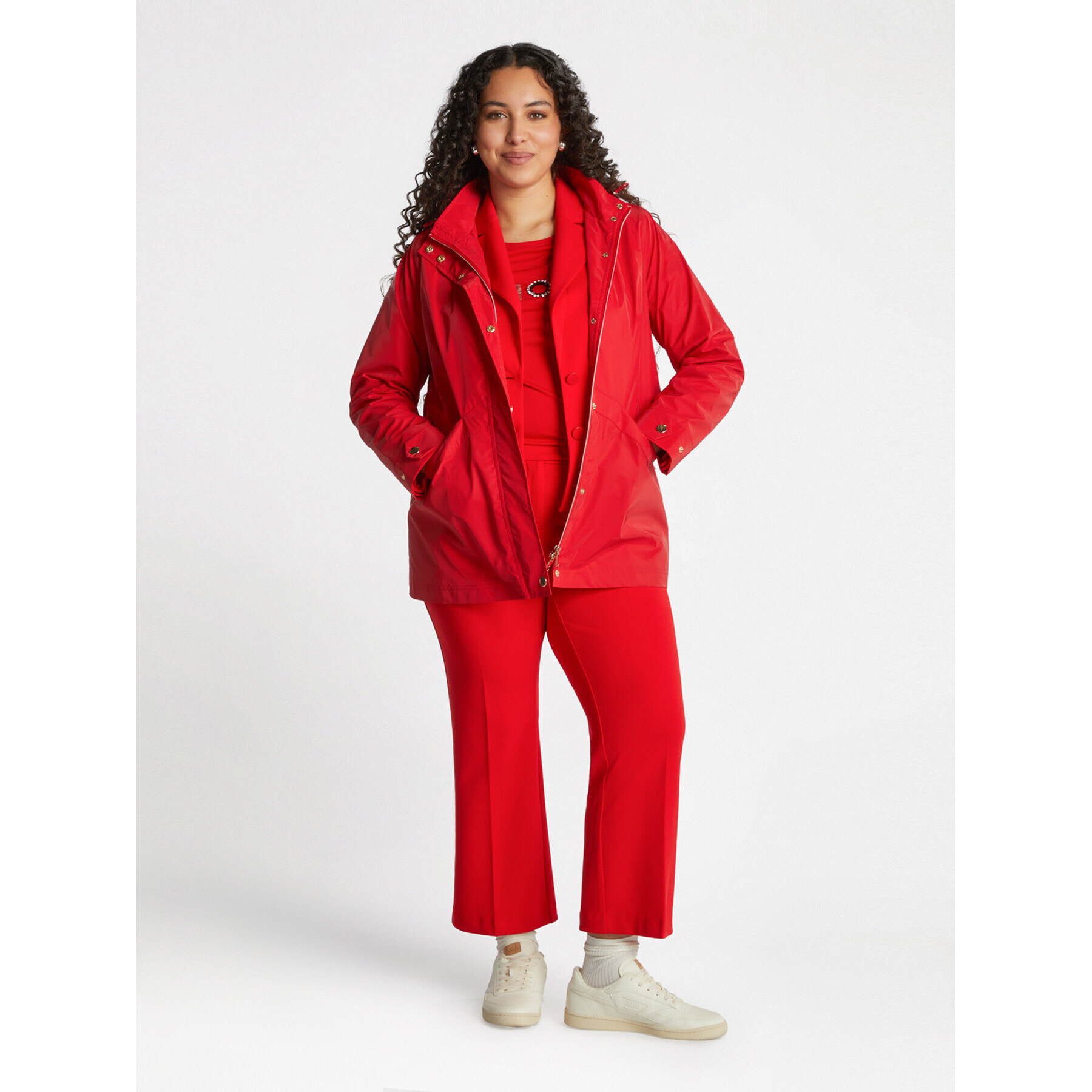 Fiorella Rubino - Camiseta con inscripción "Love" - Rojo