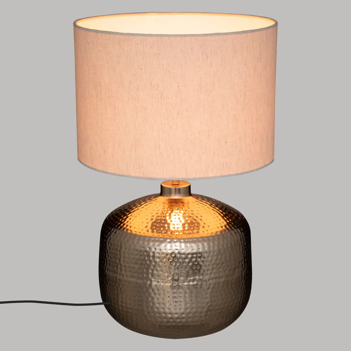 Lampe "Kais" doré H52cm