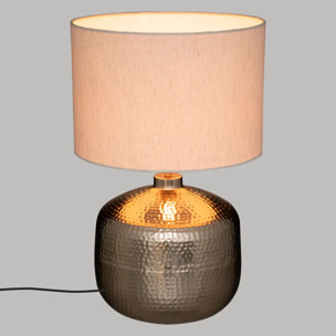 Lampe "Kais" doré H52cm