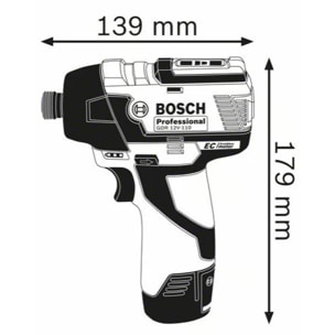 Visseuse à chocs BOSCH GDR 12V-11 - Sans batterie ni chargeur - Coffret L-BOXX GDR - 06019E0003