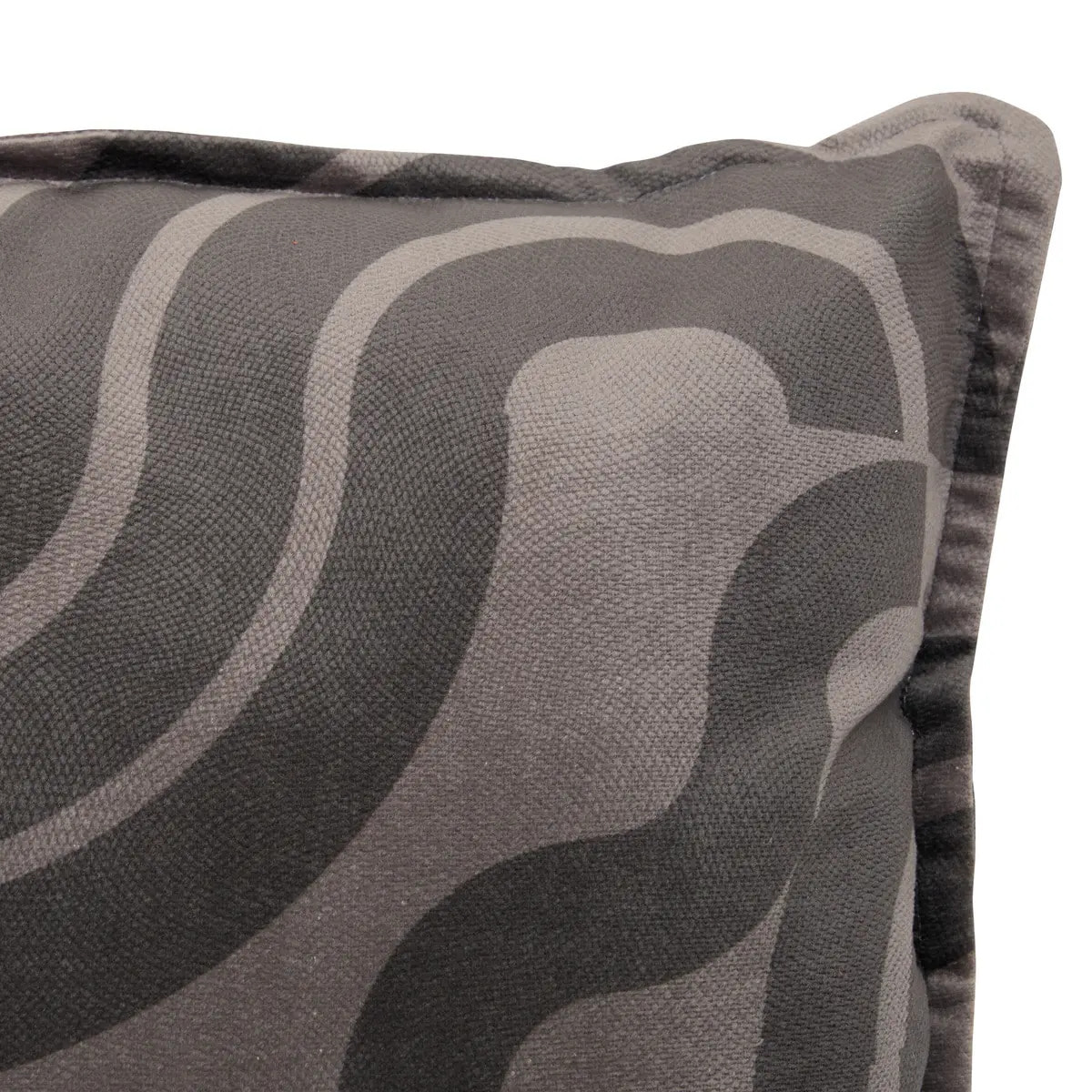 Coussin Lilou carré 45x45cm gris