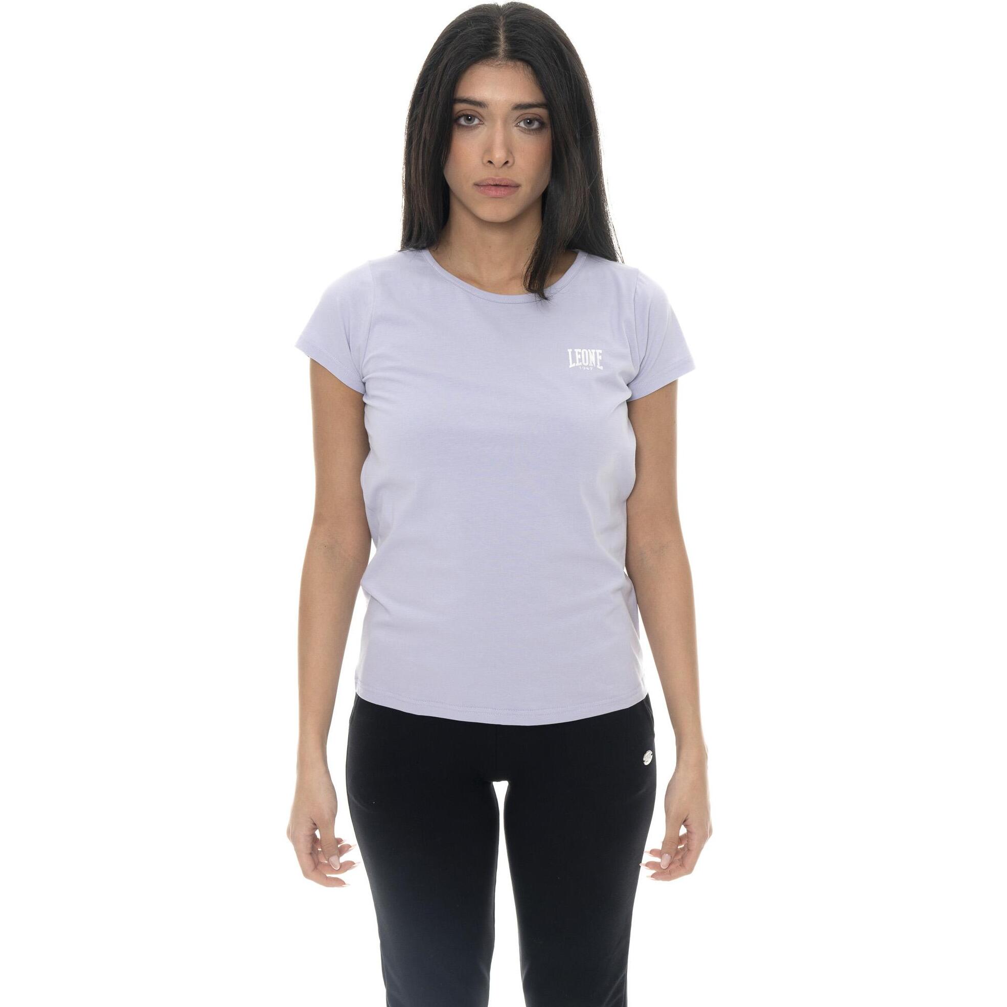 Camiseta de mujer con logo lateral de corazón Leone Basic