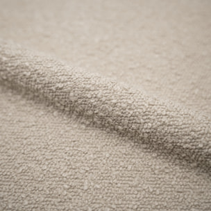 Lot de 2 chaises pour îlot central 65.5 cm en tissu bouclette beige - Henrik